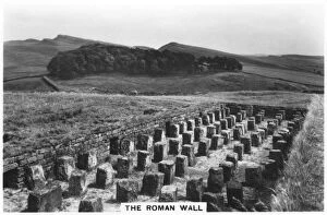 The Roman Wall, Housesteads, Northumberland, 1937