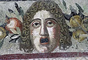 Roman wall mosaic, 1st century