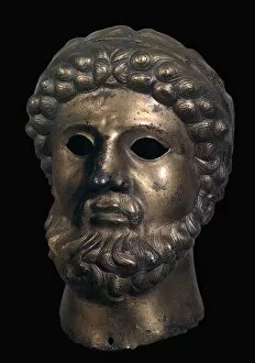 Romano-British bronze head, 2nd century