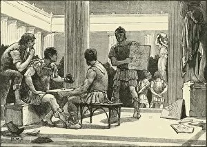 Plundering Gallery: The Romans at Corinth, 1890. Creator: Unknown