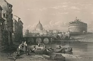 Rome, 1820s. Creator: Robert Sands