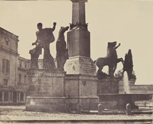 Palazzo Del Quirinale Prints: Rome, Quirinale, ca. 1855. Creator: Unknown