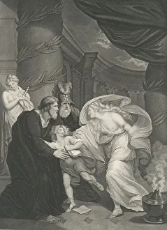 Rome, Tituss Garden-Lucius Pursued by Lavinia (Shakespeare