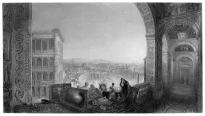 Willmore Prints: Rome, from the Vatican, late 19th century. Artist: A Willmore
