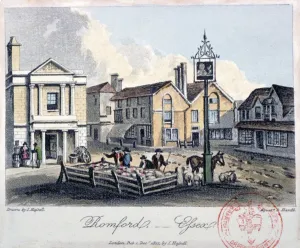 Havell Prints: Romford, Essex, 1817. Artist: Daniel Havell