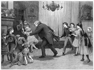 Images Dated 12th January 2009: A Romp after Dinner, 1887. Artist: Henry Towneley Green