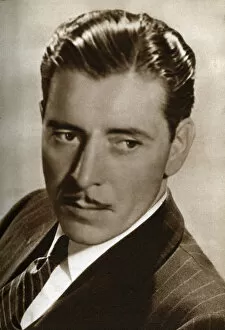 Ronald Colman, English actor, 1933