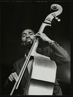 Williams Collection: Ronnie Boykins playing at the Newport Jazz Festival, Ayresome Park, Middlesbrough, July 1978