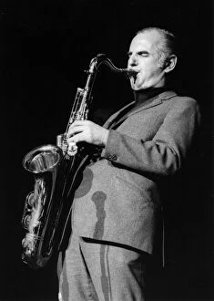 Saxophonist Gallery: Ronnie Scott, Jazz Expo, Hammersmith, London, 1968. Creator: Brian Foskett