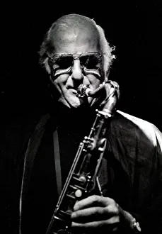 Ronnie Scott, Ronnie Scotts, London, 1992. Artist: Brian O Connor