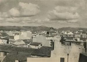 Balearic Islands Gallery: Roofs of Palma, Majorca, c1927, (1927). Artist: Reginald Belfield