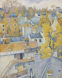 Bernard Gallery: Rooftop view, 1890. Creator: Bernard, Emile (1868-1941)