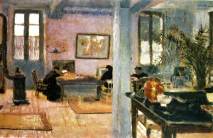 Edouard Prints: The Room, 1893. Artist: Edouard Vuillard