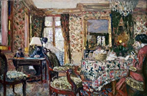 Parlour Collection: In the Room, 1904. Artist: Edouard Vuillard