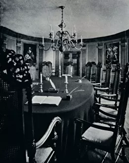 Capitol Of Williamsburgh Gallery: The Room in the Capitol Where The Executive Council Assembled, c1938