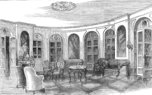 Auteuil Prints: The room in which M. Noir was shot, 1870. Creator: Unknown