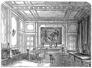 Knox John Prints: The Room in which Sir Robert Peel died, 1850. Creator: Unknown