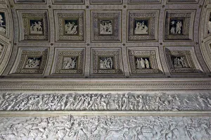 Mantua Prints: The Room of the Stuccoes (Camera degli Stucchi) of the Palazzo del Te