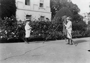 Photographing Prints: Roosevelt children - Archie photographing Quentin