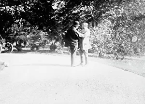 Roosevelt Teddy Prints: Roosevelt at Oyster Bay, 1912. Creator: Bain News Service