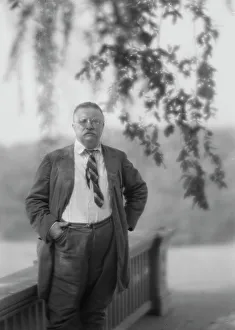 Roosevelt, Theodore, portrait photograph, 1916 Sept. 8. Creator: Arnold Genthe
