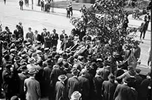 Presidential Campaign Prints: Roosevelt at Washington, 1912. Creator: Bain News Service