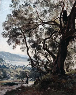Carry Gallery: Roquebrune, 1892. Artist: Emmanuel Lansyer