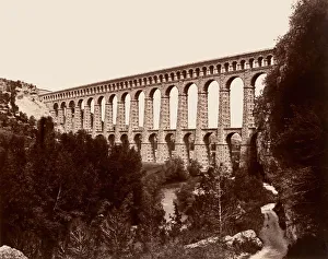 édouard Baldus Collection: Roquefavour, ca. 1861. Creator: Edouard Baldus