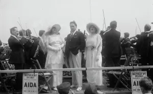 Rosa Ponselle, Riccardo Stracciari, Elsie Baker, between c1915 and c1920. Creator: Bain News Service