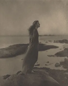 Photogravure Prints: Rose Pastor Stokes, 1909. Creator: Clarence H White