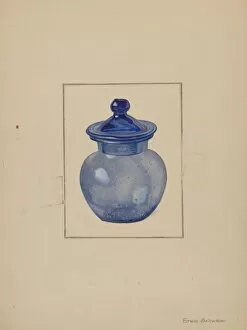 Petal Gallery: Rose Petal Jar, c. 1937. Creator: Erwin Schwabe