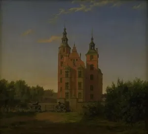 Lassoe Thorald Prints: Rosenborg Slot, 1842. Creator: Thorald Lessoe