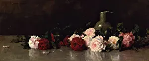 Reid George Prints: Roses, 1884. Creator: George Reid