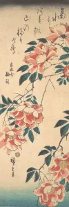 Roses, ca. 1843. ca. 1843. Creator: Ando Hiroshige