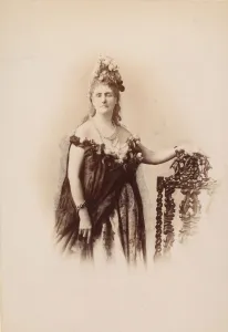Artificial Flowers Prints: Roses Compiegne, 1895. Creator: Pierre-Louis Pierson