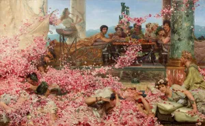 Pre Raphaelites Gallery: The Roses of Heliogabalus