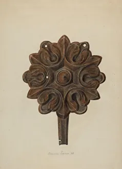 Secor Clarence Prints: Rosette, 1938. Creator: Clarence Secor