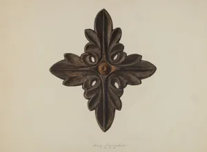Fernekes Max Prints: Rosette, 1938. Creator: Max Fernekes