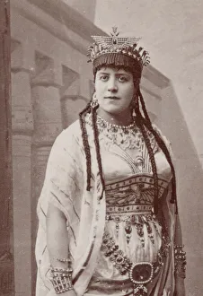 Bloch Prints: Rosine Bloch (1832-1891) in opera Aida by Giuseppe Verdi