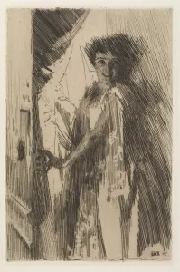 Rosita Mauri, 1889. Creator: Anders Zorn (Swedish, 1860-1920) Rosita Mauri, 1889. Creator: Anders Zorn (Swedish, 1860-1920)