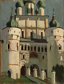Nicholas Roerich Collection: Rostov the Great. Entrance into the Rostov Kremlin