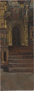Rostov the Great. Interior of the Church of Our Savior na Senyakh