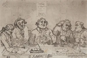 Hannah Humphrey Prints: A Rotation Office, [June 8, 1774] 1779 reissue (?). [June 8, 1774] 1779 reissue (?)