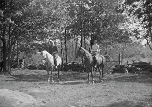 Rothbart Albert Prints: Rothbart, Albert, Mr. on horseback