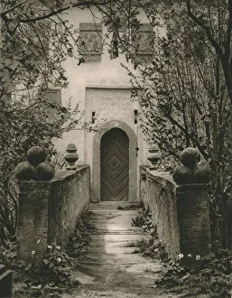 Weed Prints: Rothenburg o. d. T. - Toppler Castle gate, 1931. Artist: Kurt Hielscher