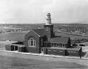 Cremation Prints: Rotherham Crematorium, 20th July 1962. Artist: Michael Walters