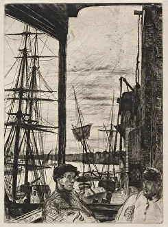 Rotherhite, 1860. Creator: James McNeill Whistler (American, 1834-1903)