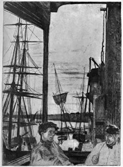 Rigging Prints: Rotherhithe, 1860 (1904). Artist: James Abbott McNeill Whistler
