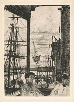 Rotherhithe, 1860. Creator: James Abbott McNeill Whistler
