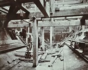 Builder Gallery: The Rotherhithe Tunnel under construction, London, March 1905
